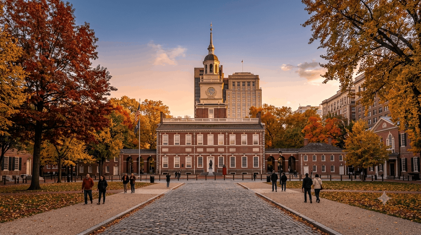 New York to Philadelphia & Washington, D.C.