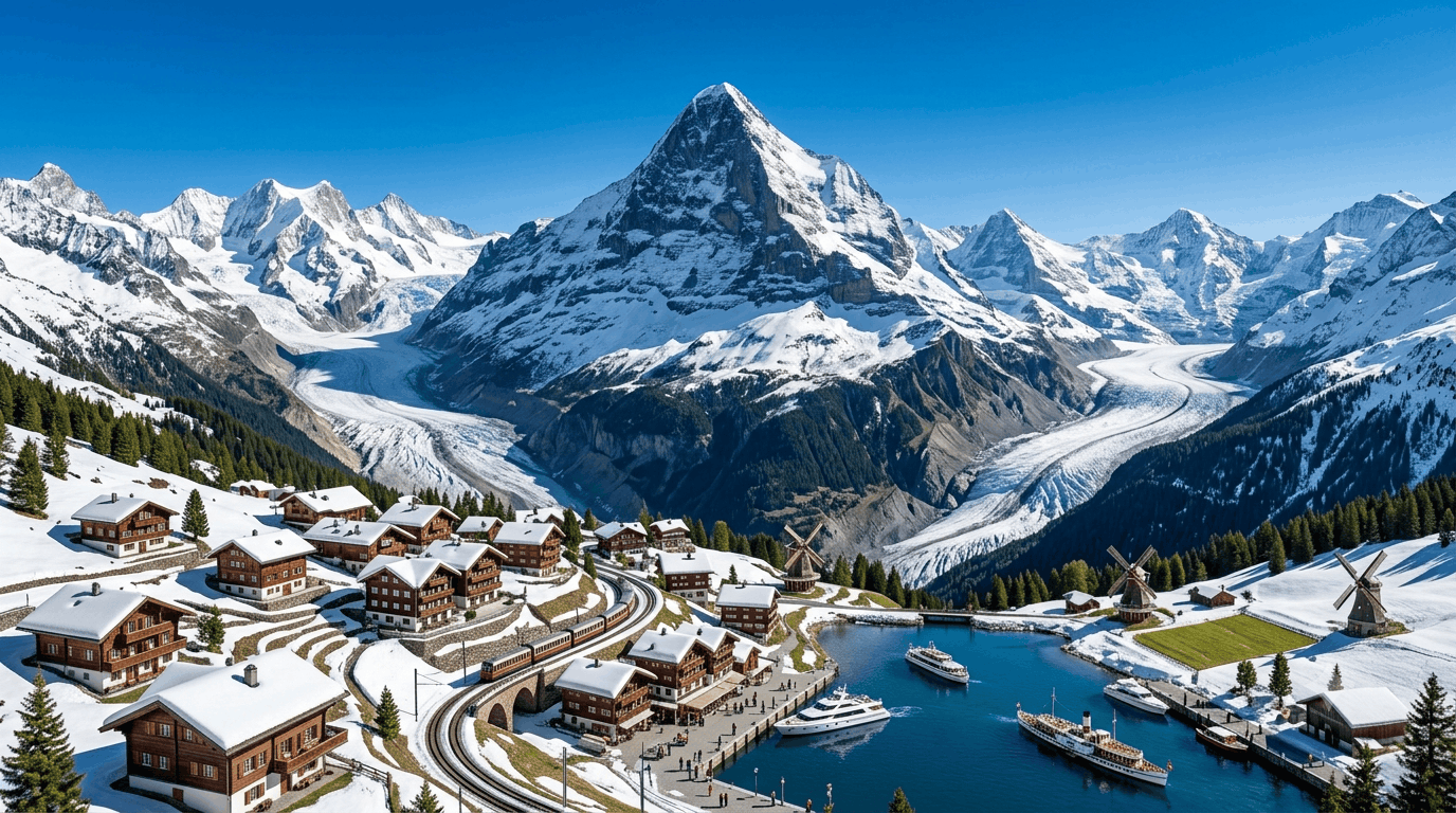 Leisure Day / Alpine Excursion to Jungfraujoch